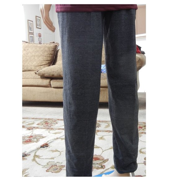 Men's Joggers - Charcoal Gray - Casual Pants / Joggers for Men - Picture 3 of 4